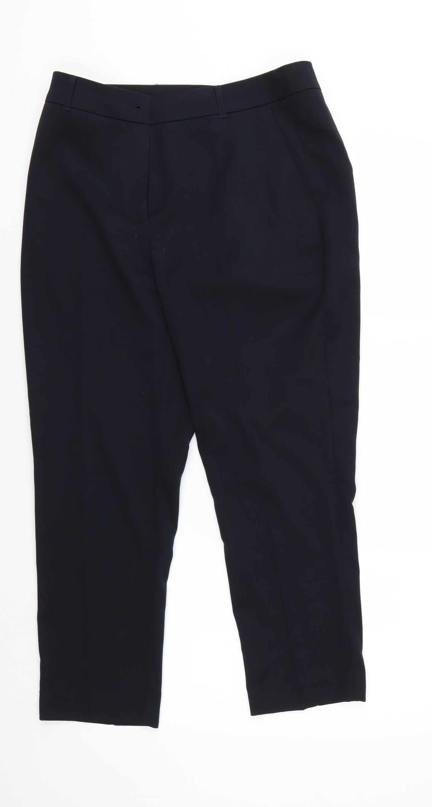 Womens UK Size 12 Principles Regular Fit  Blue Trousers