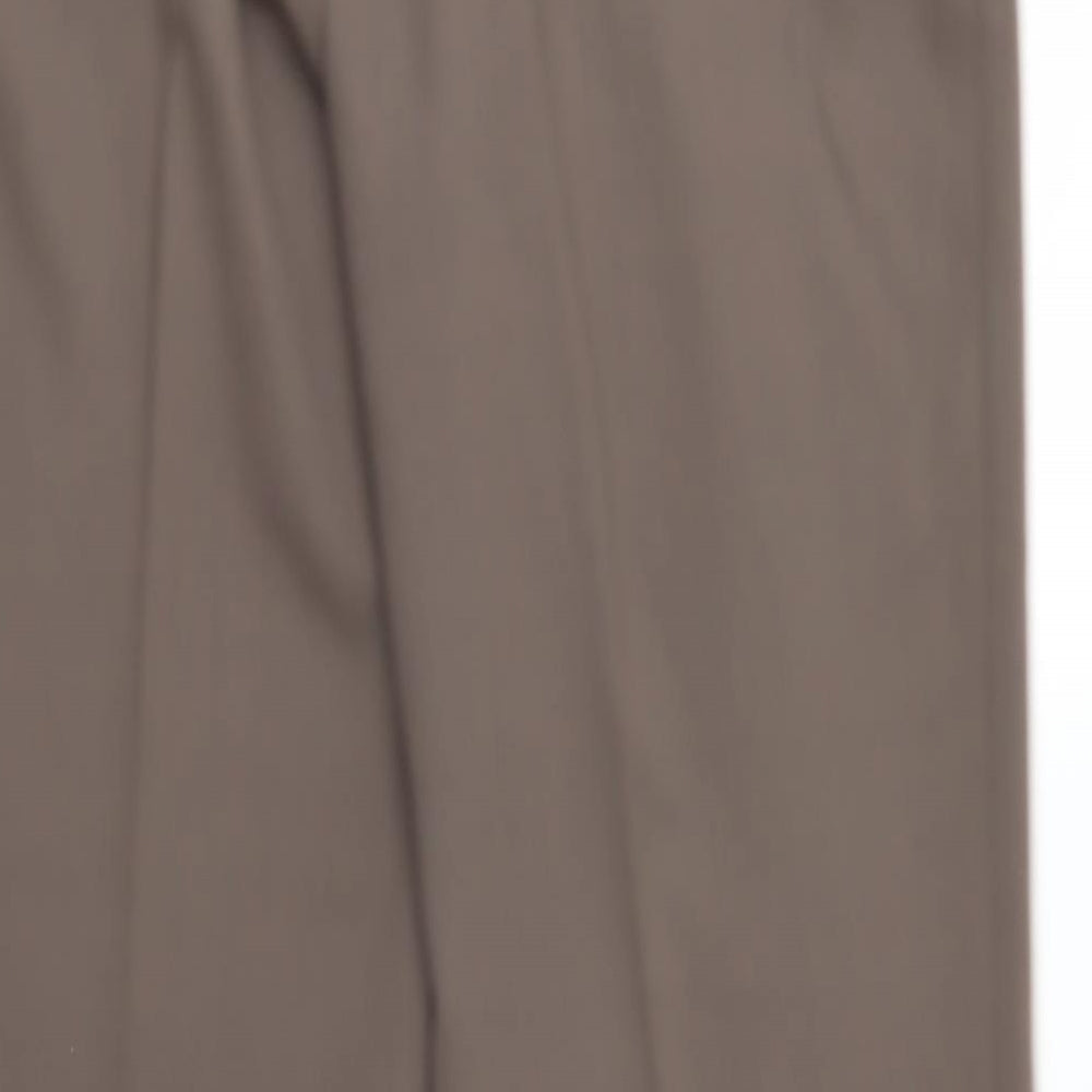 Faber Womens Brown   Trousers  Size 14 L28 in
