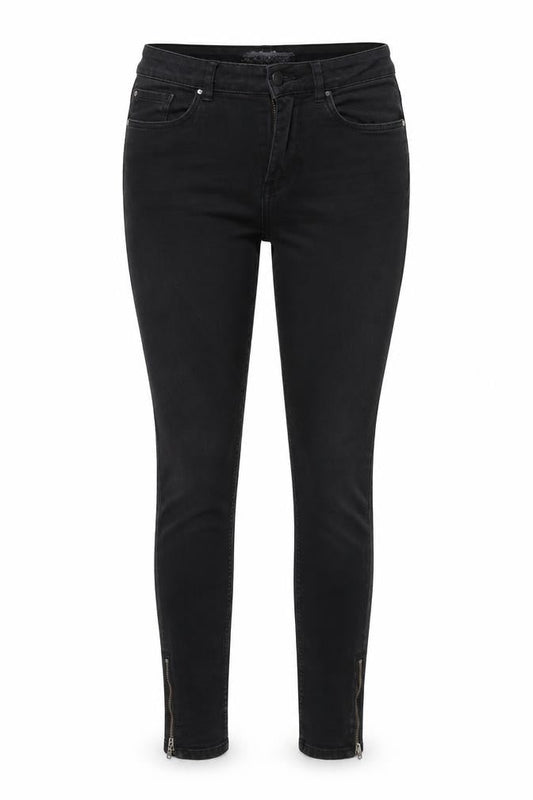 Womens UK Size 10 ESMARA Slim Fit Skinny Black Jeans