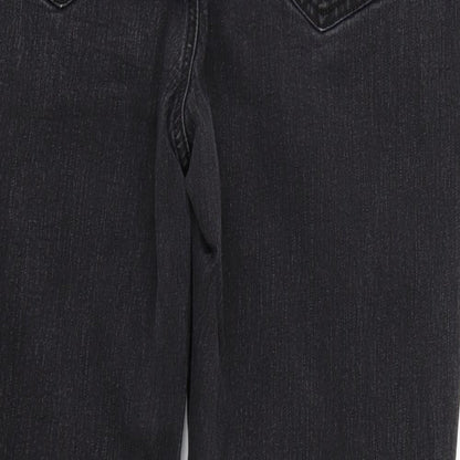 Womens UK Size 20 Marks and Spencer Regular Fit  Black Trousers