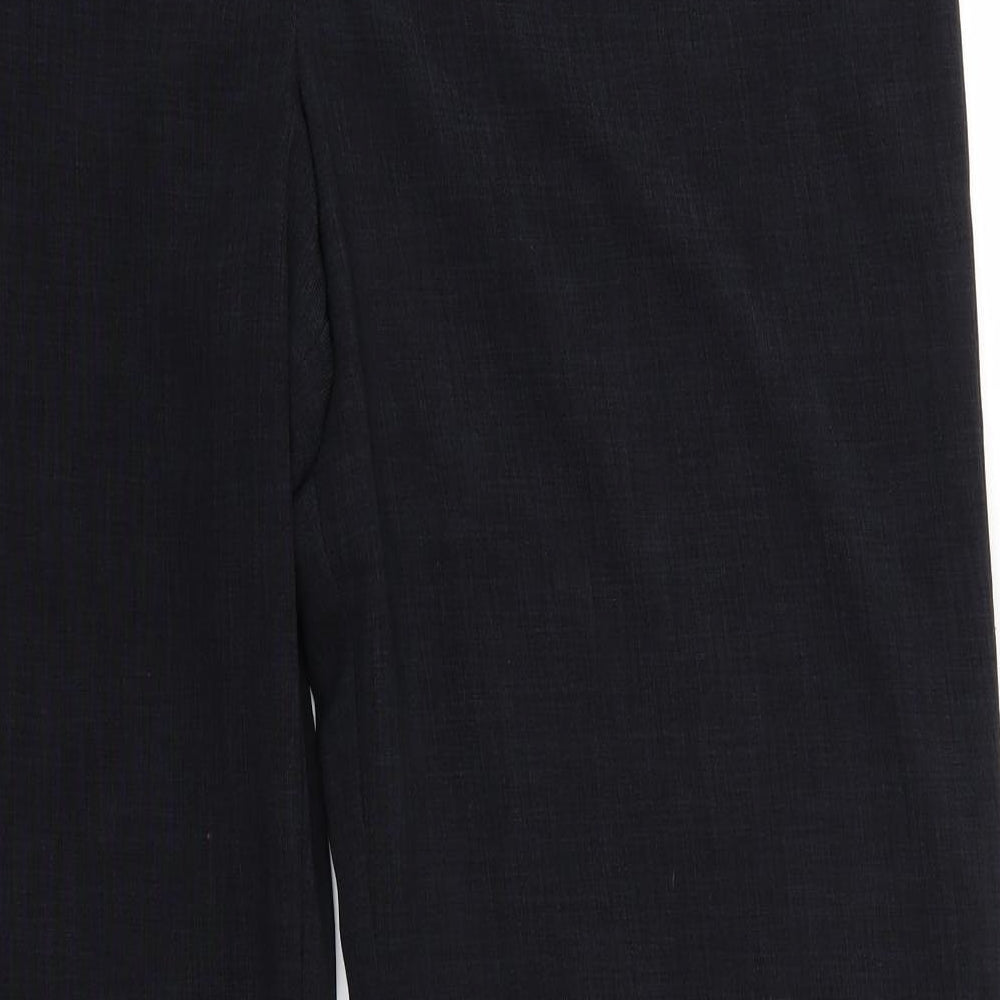 Womens UK Size 20 Marks and Spencer Regular Fit  Black Trousers
