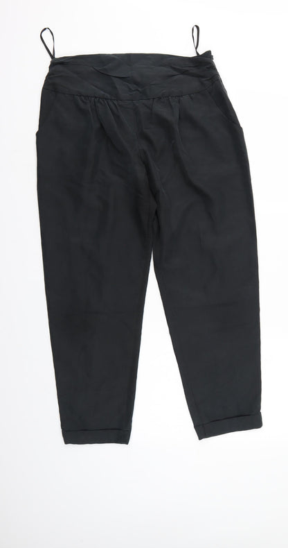 Womens UK Size 10 Dorothy Perkins Regular Fit  Black Trousers