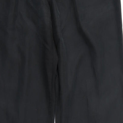 Womens UK Size 10 Dorothy Perkins Regular Fit  Black Trousers