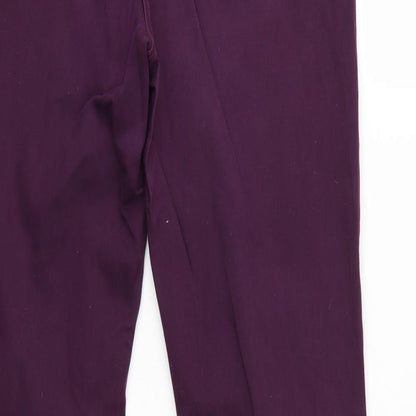 TU Womens Purple  Denim Bootcut Jeans Size 4 L27 in