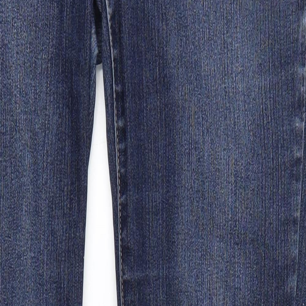 247 Womens Blue  Denim Skinny Jeans Size 8 L30 in