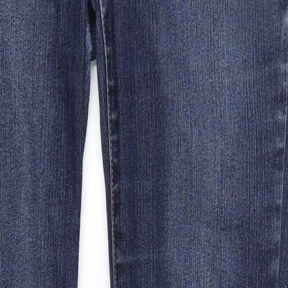 247 Womens Blue  Denim Skinny Jeans Size 8 L30 in