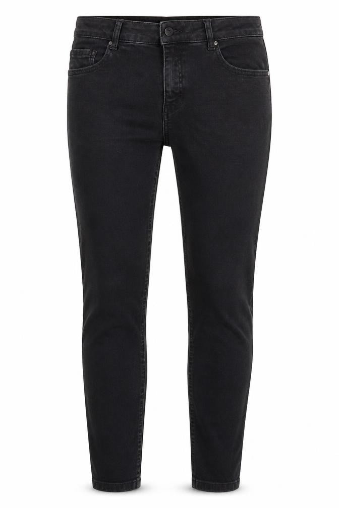 Womens UK Size 8 Dorothy Perkins Regular Fit Straight Black Jeans