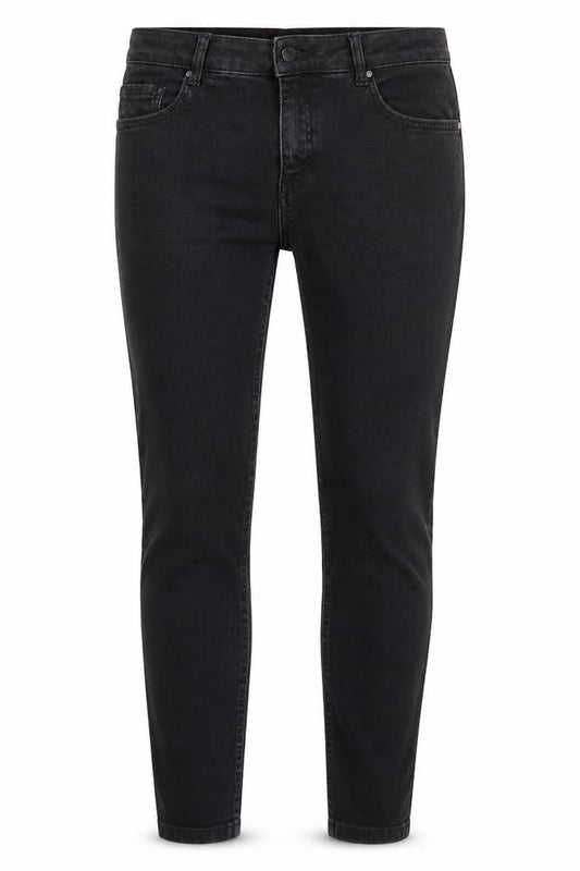 Womens UK Size 8 Dorothy Perkins Regular Fit Straight Black Jeans