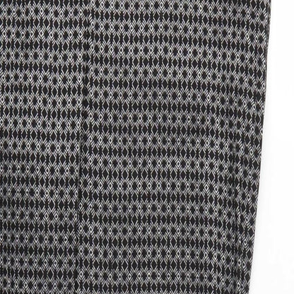 Womens UK Size 16 Peacocks Regular Fit  Black Trousers