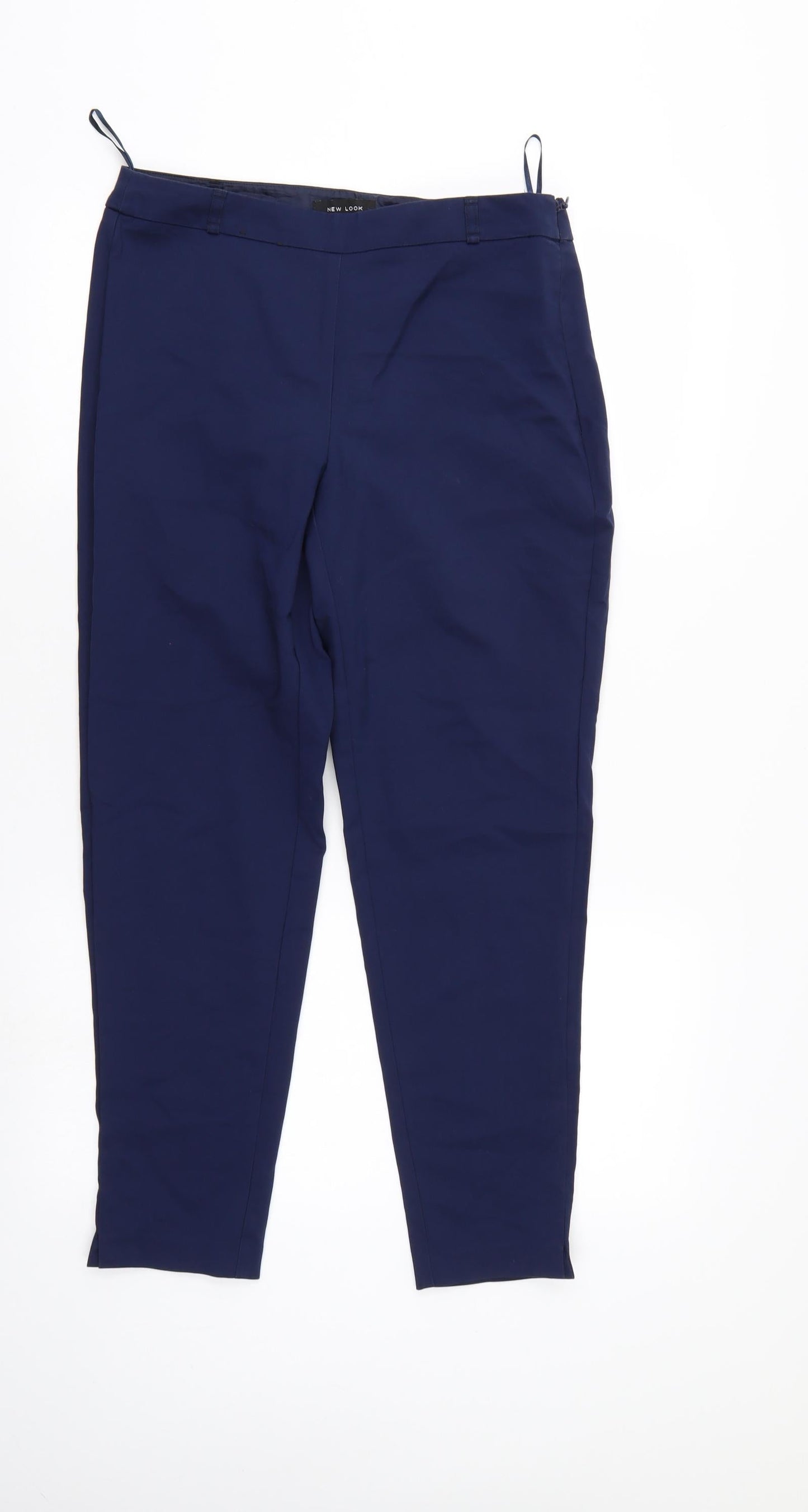 New Look Womens Blue   Trousers  Size 10 L27 in