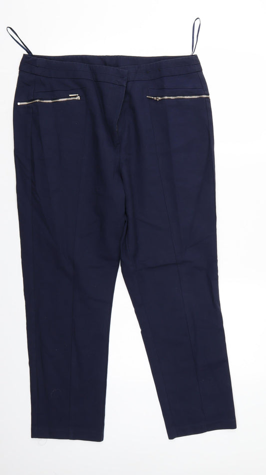 F&F Womens Blue   Trousers   L26 in