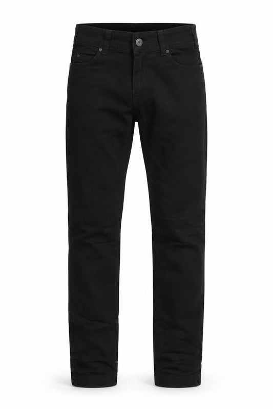 Review Womens Black  Denim Straight Jeans Size 26 L30 in