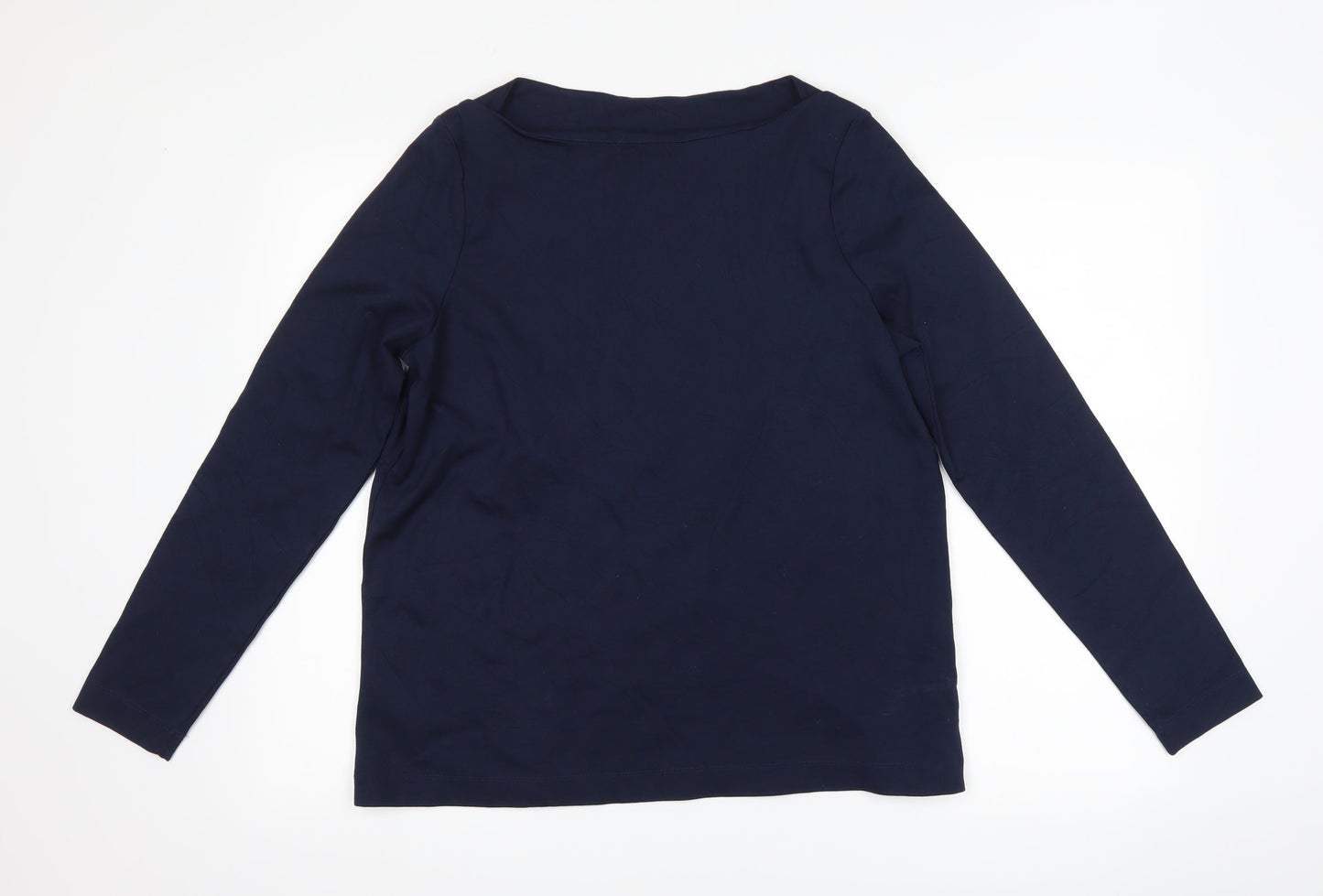 Womens UK Size 14 Marks and Spencer Blue Pullover Sweatshirt