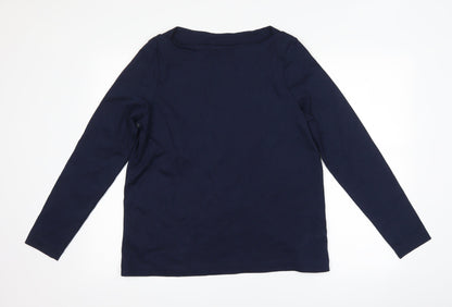 Womens UK Size 14 Marks and Spencer Blue Pullover Sweatshirt