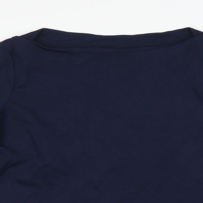 Womens UK Size 14 Marks and Spencer Blue Pullover Sweatshirt