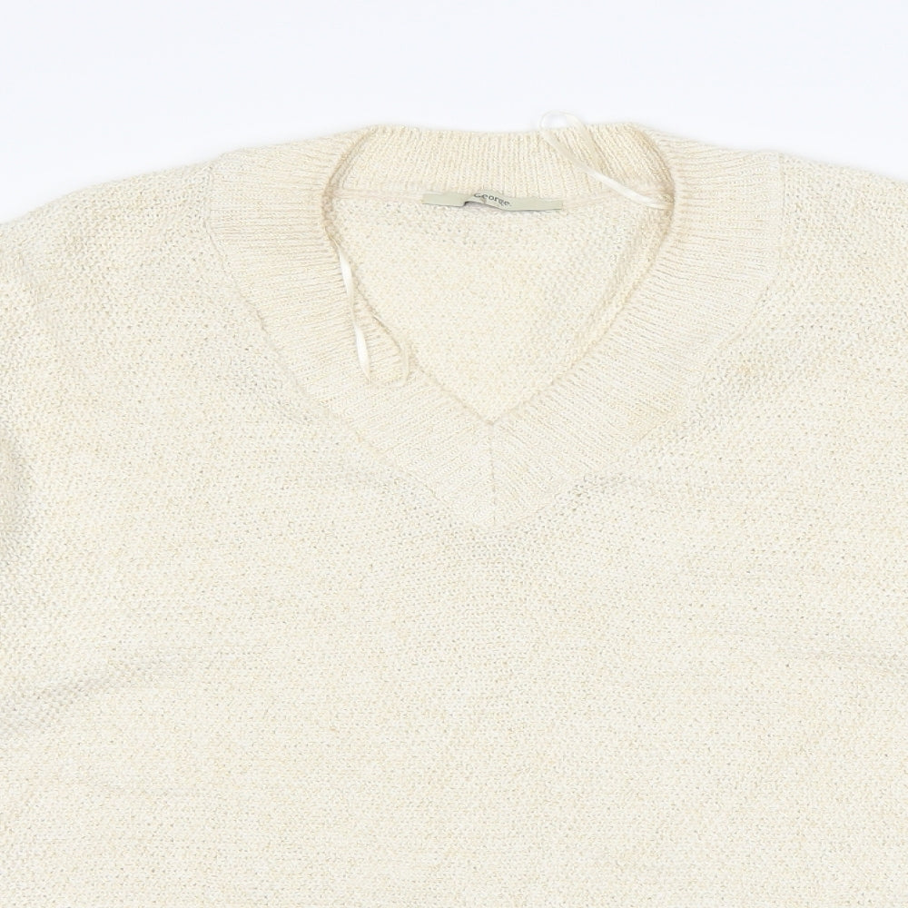 George Womens Beige   Pullover Jumper Size 12