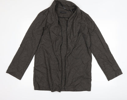 Primark Womens Grey Houndstooth  Jacket Blazer Size 10