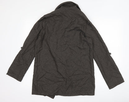 Primark Womens Grey Houndstooth  Jacket Blazer Size 10