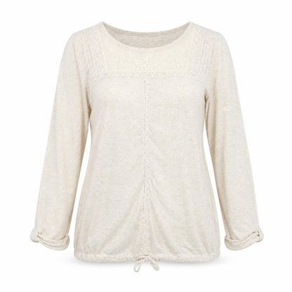 Womens UK Size 8 NEXT Beige Basic T-Shirt