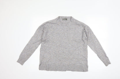 Oasis Womens Grey   Pullover Jumper Size S