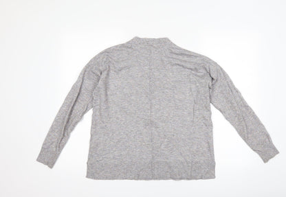 Oasis Womens Grey   Pullover Jumper Size S