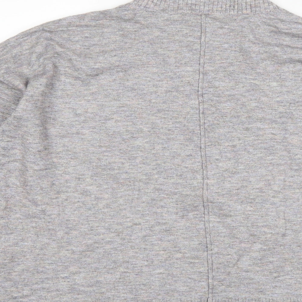 Oasis Womens Grey   Pullover Jumper Size S