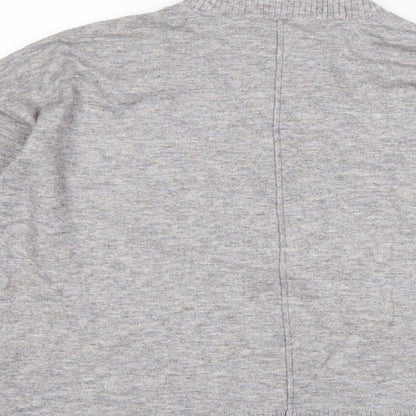 Oasis Womens Grey   Pullover Jumper Size S