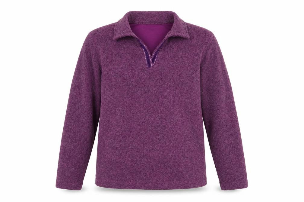 Bonmarché Womens Purple Pullover Sweatshirt Size S