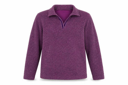 Bonmarché Womens Purple Pullover Sweatshirt Size S