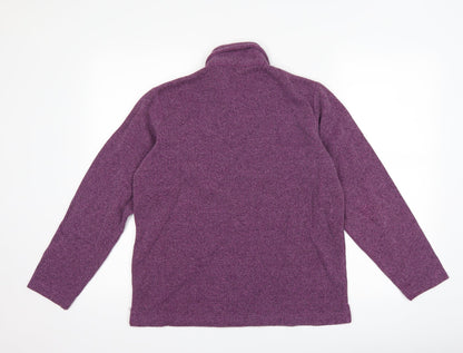 Bonmarché Womens Purple   Pullover Sweatshirt Size S