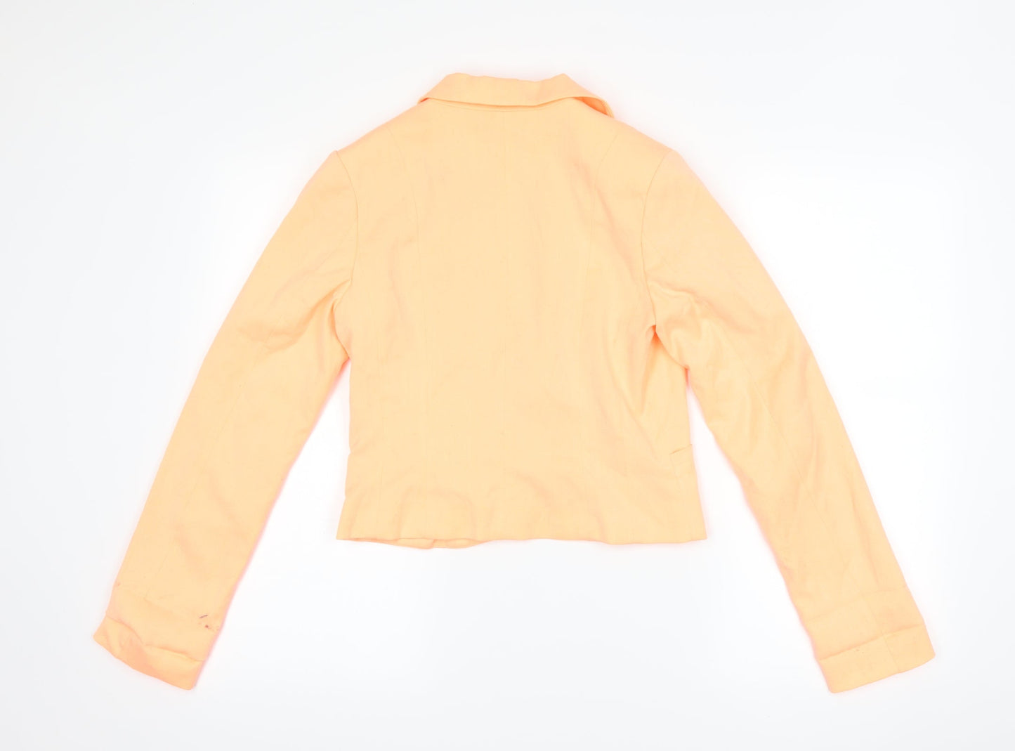 H&M Womens Orange   Jacket Suit Jacket Size 10  - neon