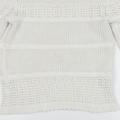 Tu Womens White   Pullover Jumper Size 14