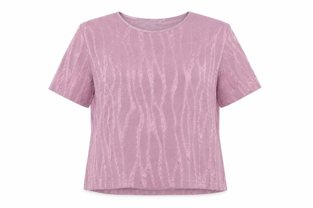 Womens UK Size XL Bonmarché Pink Basic Blouse