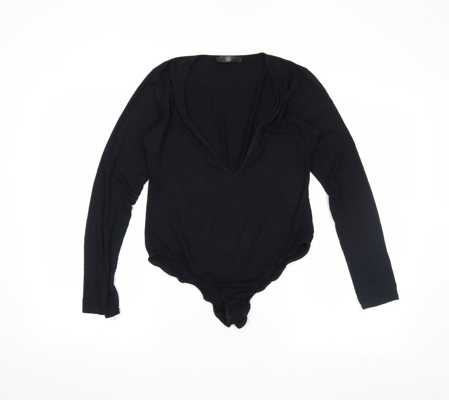 Missguided Womens Black   Bodysuit One-Piece Size 12