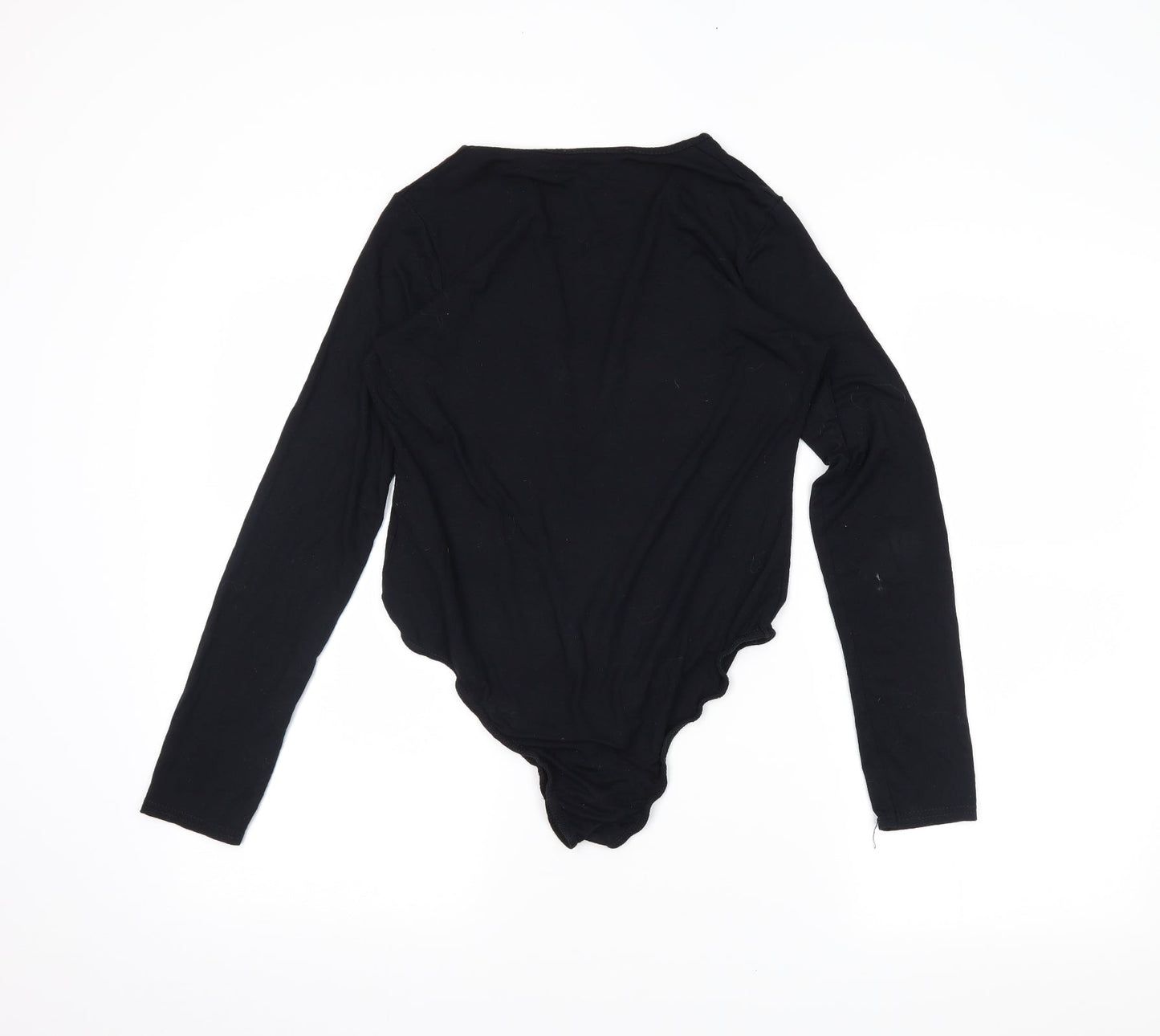 Missguided Womens Black   Bodysuit One-Piece Size 12