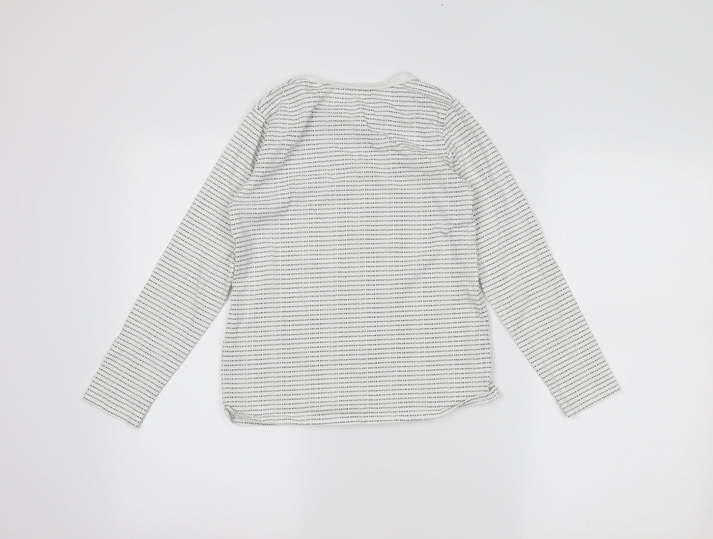 George Girls White   Basic T-Shirt Size 10-11 Years