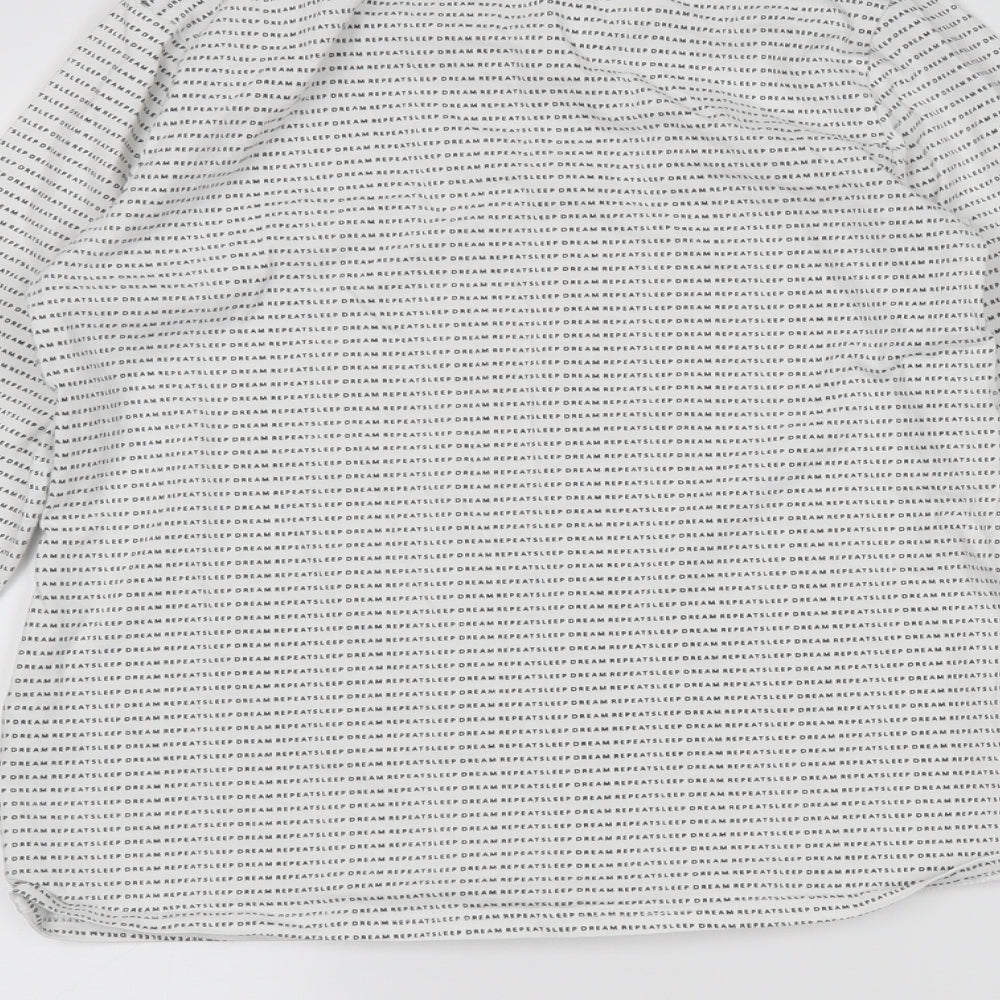 George Girls White   Basic T-Shirt Size 10-11 Years