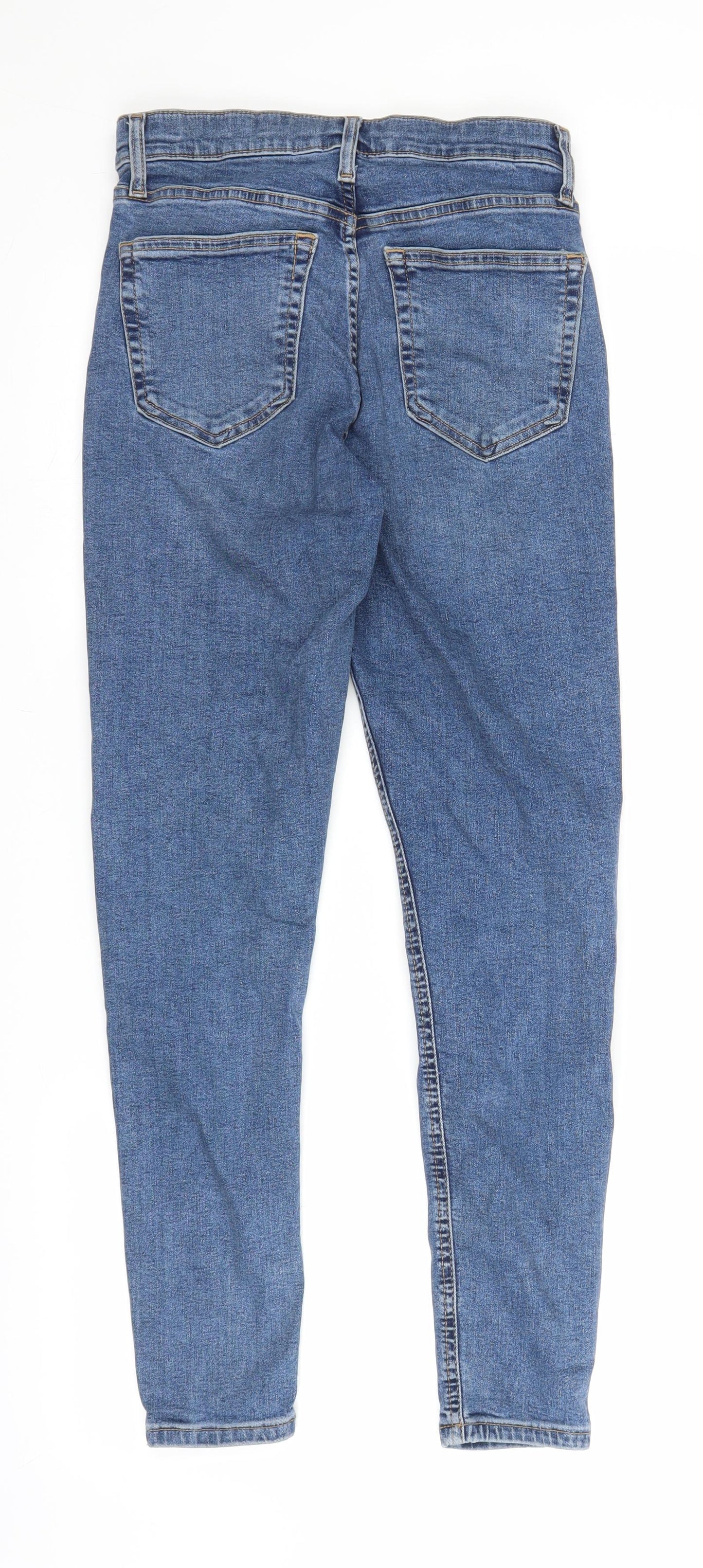 Topshop Womens Blue  Denim Jegging Jeans Size 28 in L26.5 in