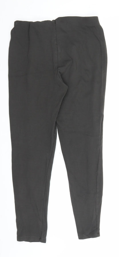 Womens UK Size 14 Marks and Spencer Regular Fit  Grey Trousers