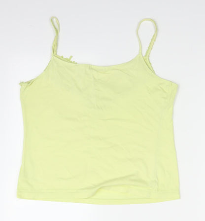 George Womens Yellow   Camisole Tank Size 16