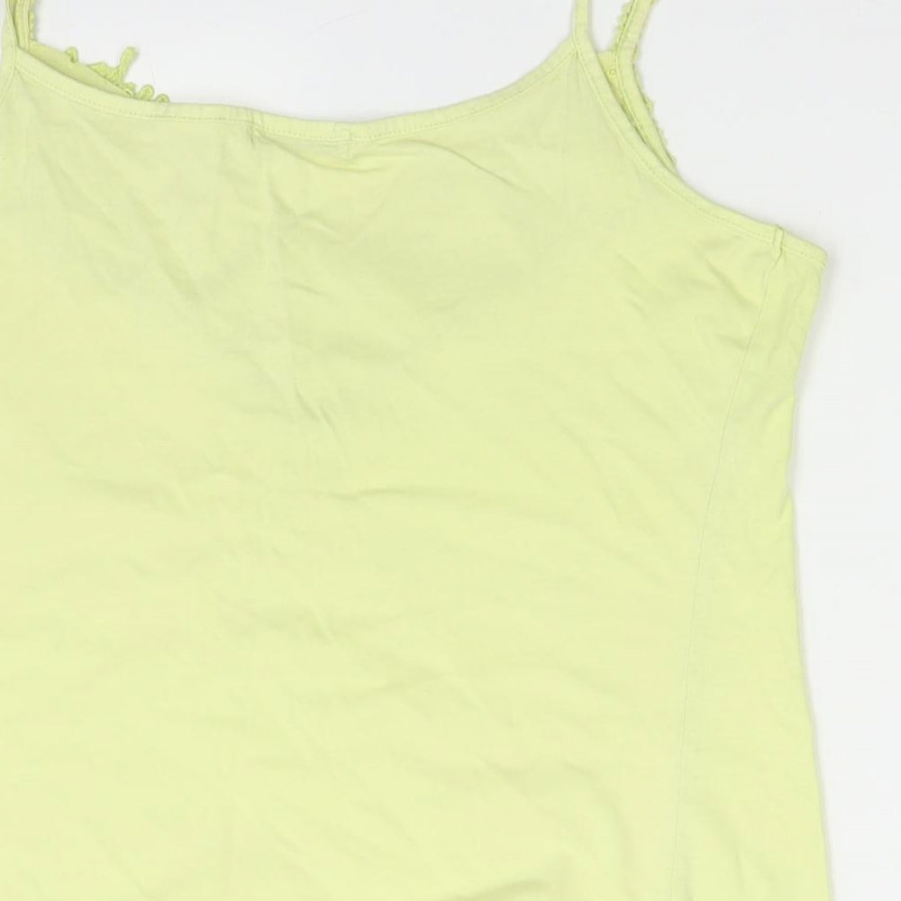 George Womens Yellow   Camisole Tank Size 16