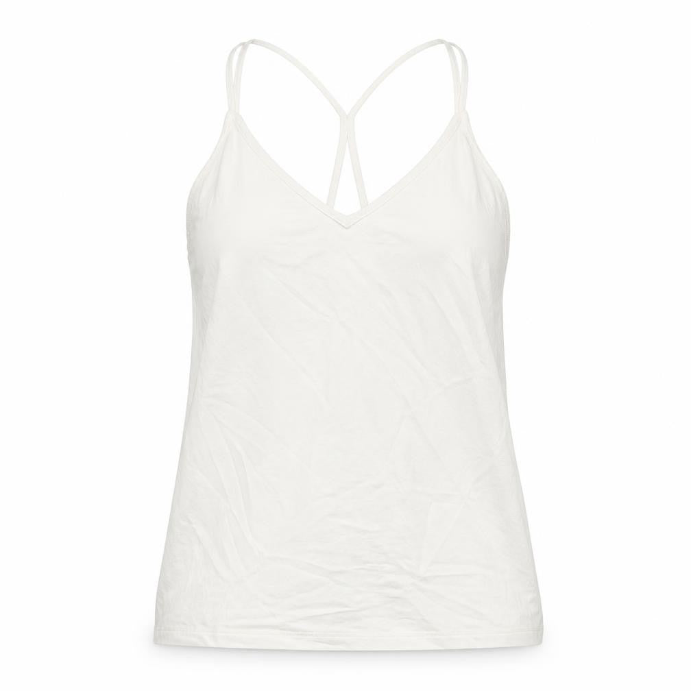 Womens UK Size 10 New Look White Camisole Tank