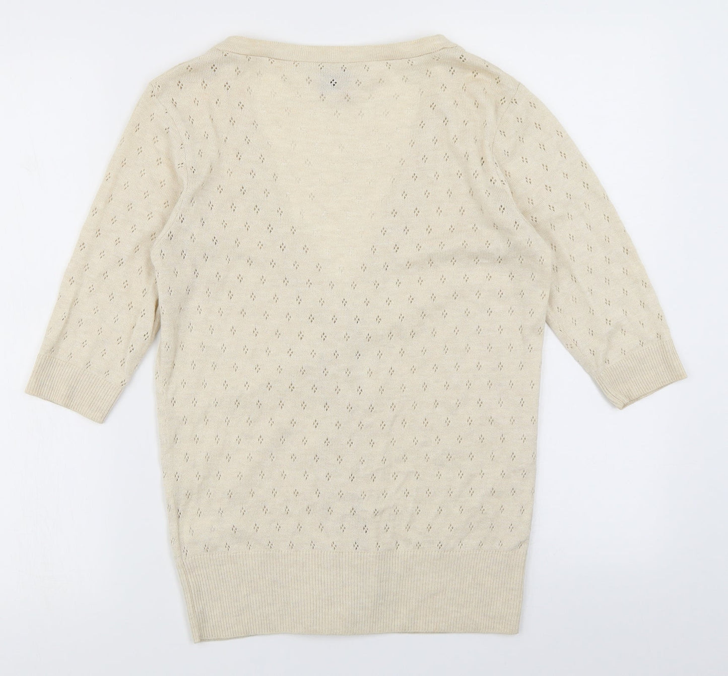 G21 Womens Beige   Cardigan Jumper Size 10