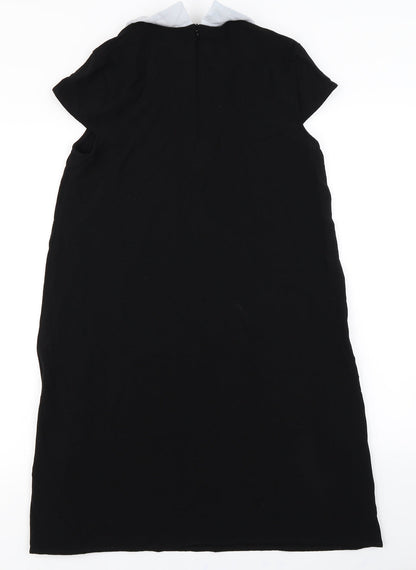 R. Womens Black   A-Line  Size 8