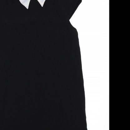 R. Womens Black   A-Line  Size 8