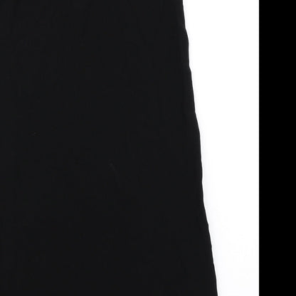 R. Womens Black   A-Line  Size 8