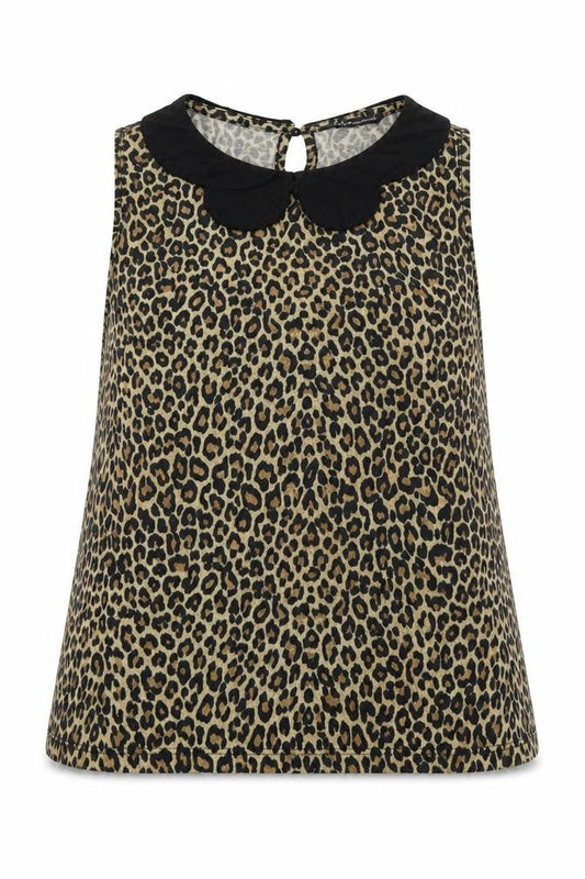 Womens UK Size 10 Internacionale Brown Basic Tank