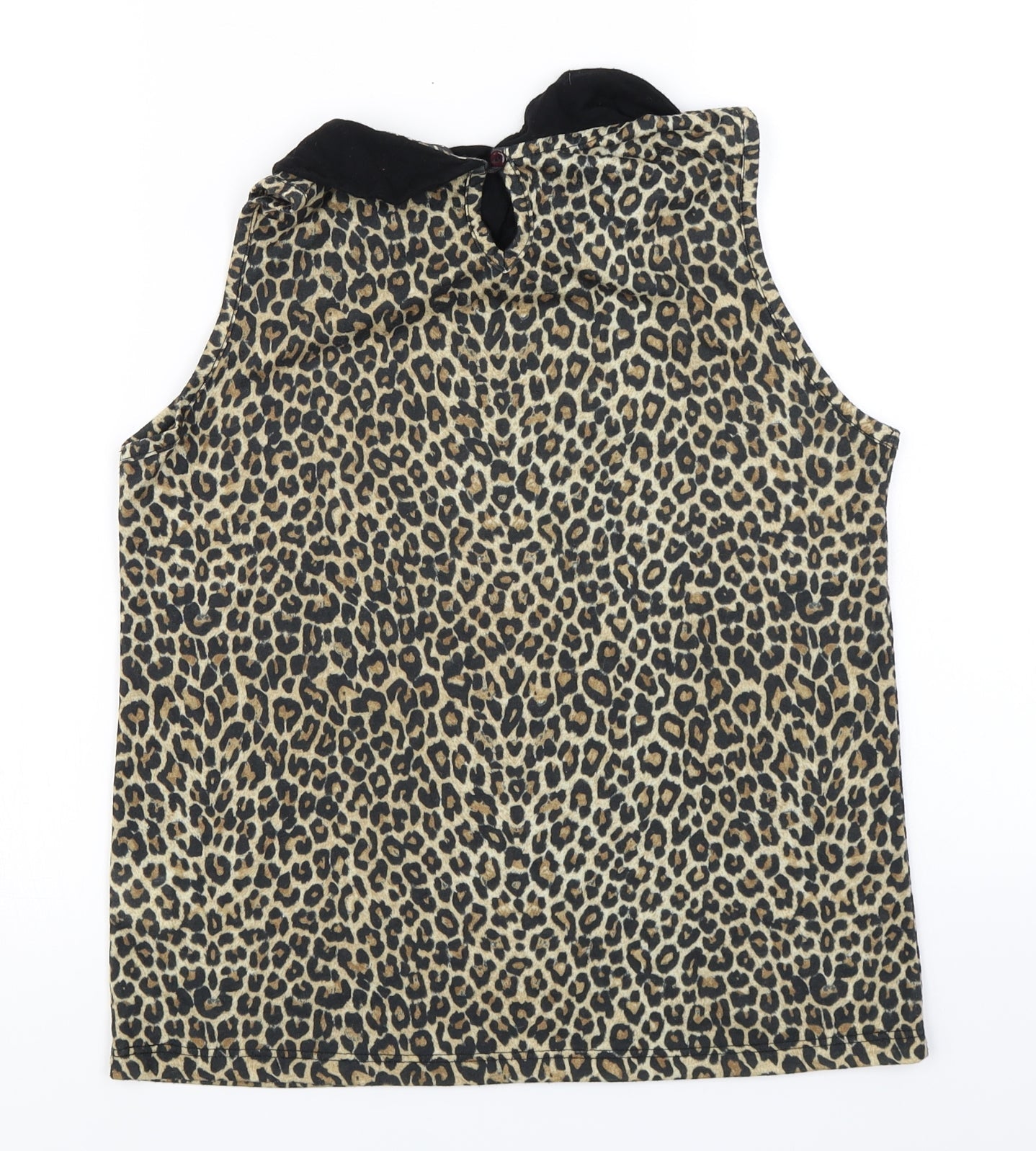 Womens UK Size 10 Internacionale Brown Basic Tank