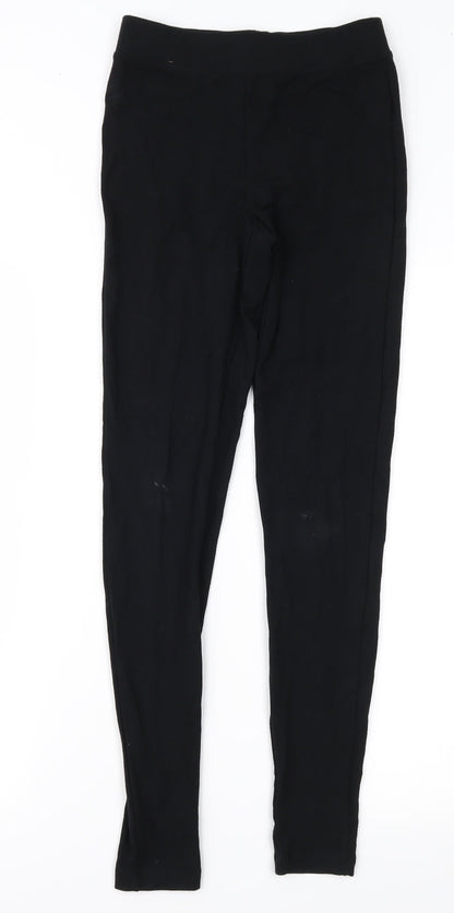 Womens UK Size XS Gap  Carrot Black Leggings