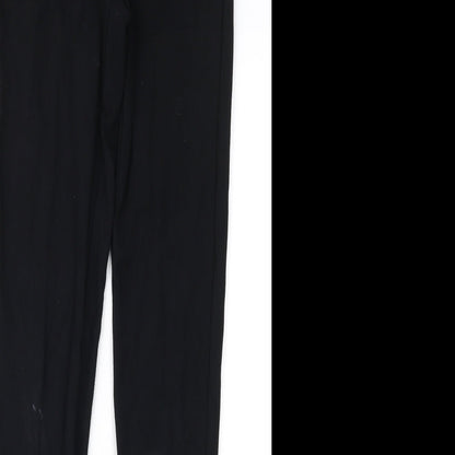 Womens UK Size XS Gap  Carrot Black Leggings